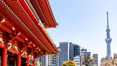 เที่ยวอาซากุสะ วัดเซ็นโซจิ นากามิเซ —