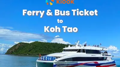 Xe bus + tàu Lomprayah đi Samui — vé combo, giờ chạy
