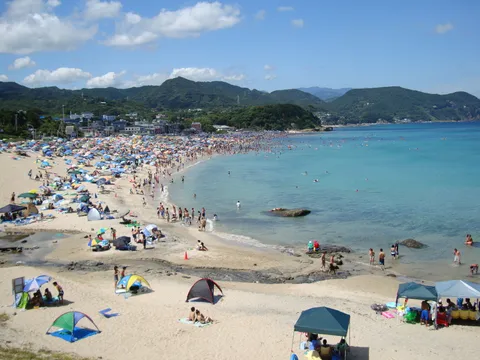 Shimoda Izu — cát trắng Shirahama, cáp treo Nesugata
