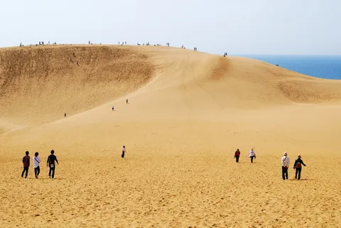 Tottori — Đồi cát Sakyu lớn nhất Nhật Bản, bảo tàng cát